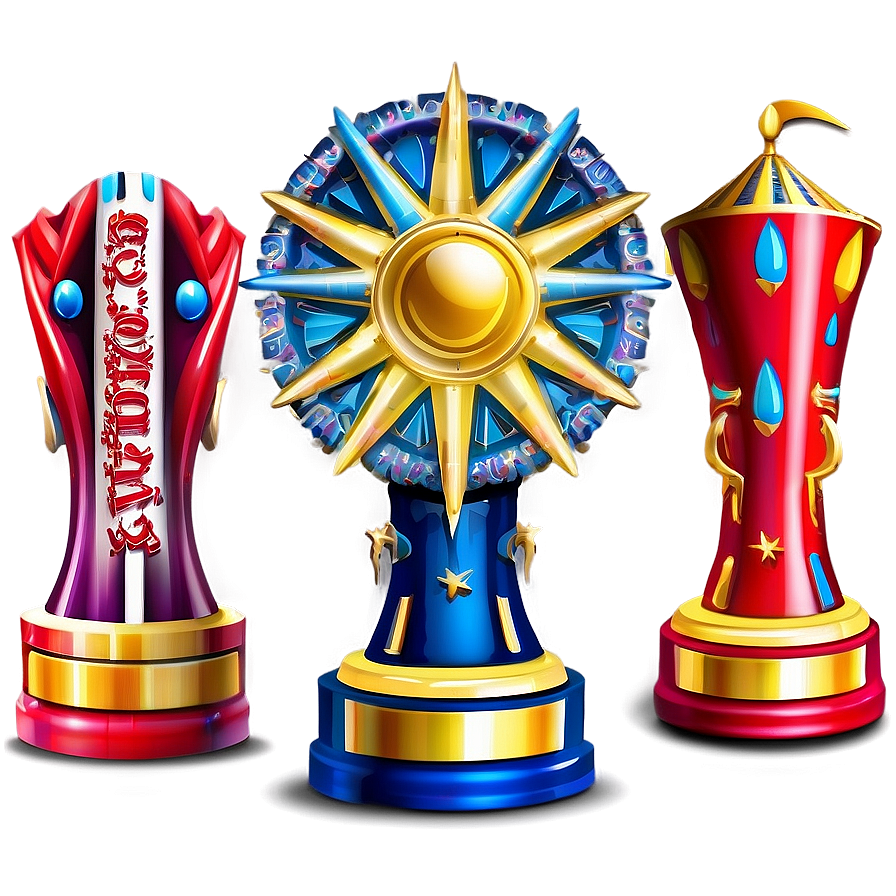 Carnival Prize Trophies Png Qpi26 PNG Image