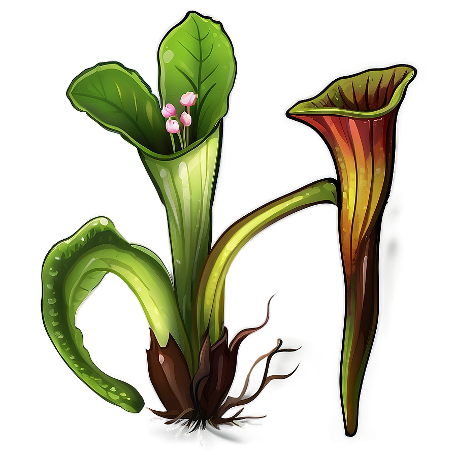 Carnivorous Plant Clipart Png Bta PNG Image