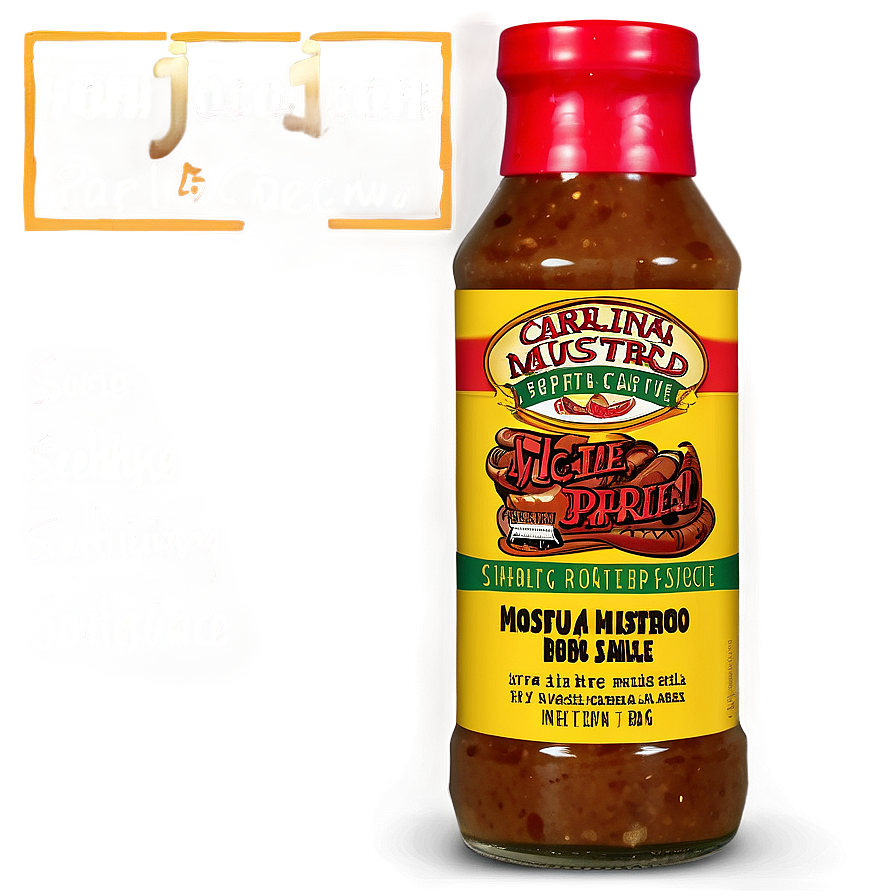 Carolina Mustard Bbq Sauce Png 06282024 PNG Image