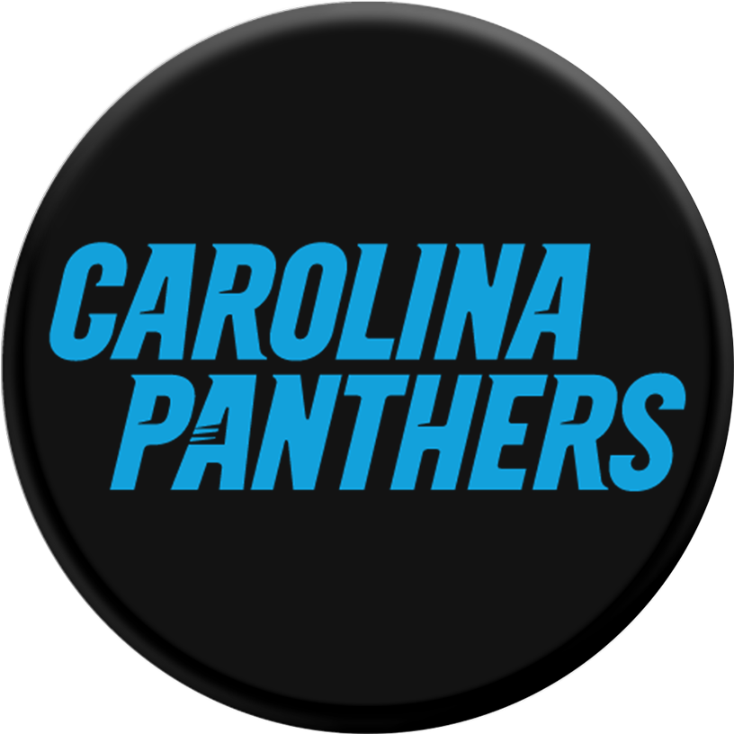 Carolina Panthers Logo Button PNG Image