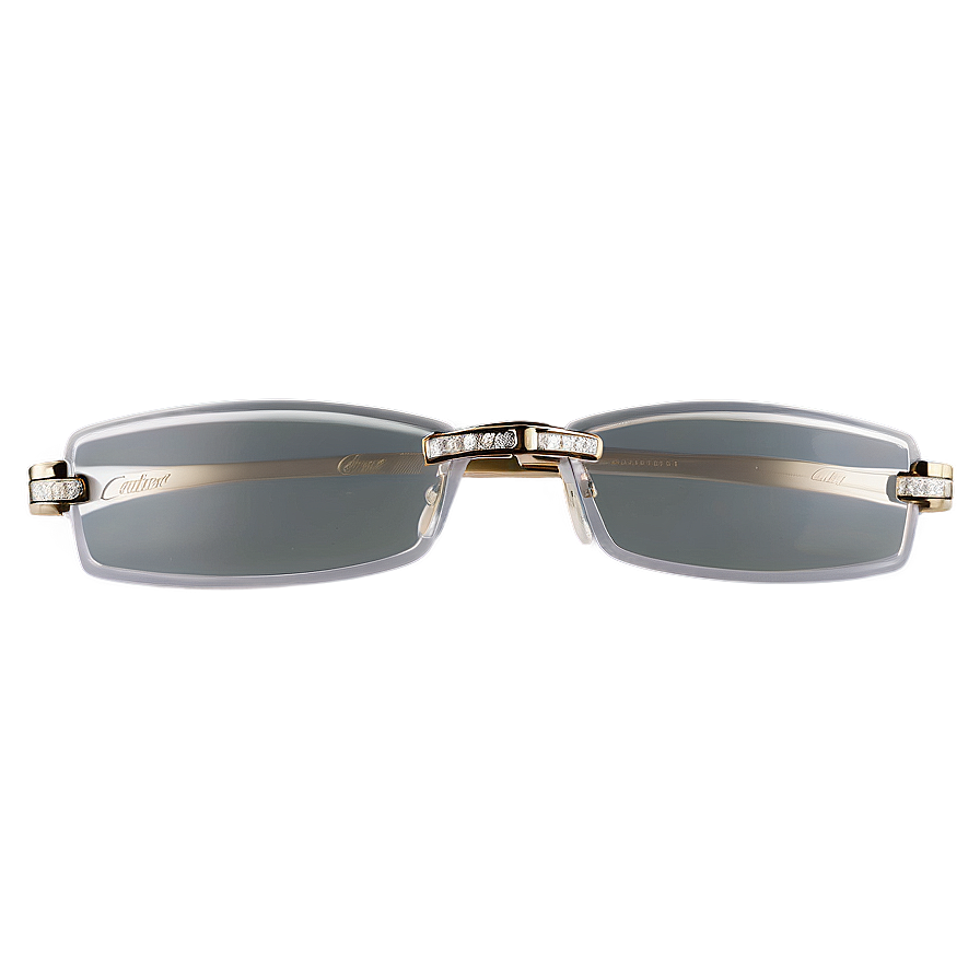 Cartier Clip-on Glasses Png 23 PNG Image