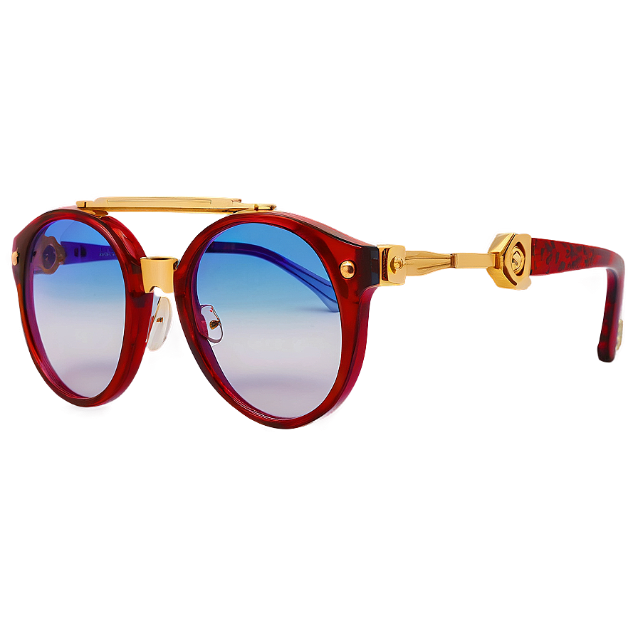 Cartier Gold Glasses Png 8 PNG Image