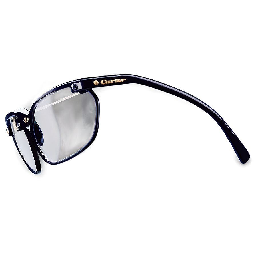 Cartier Heavy Duty Glasses Png Lfh39 PNG Image