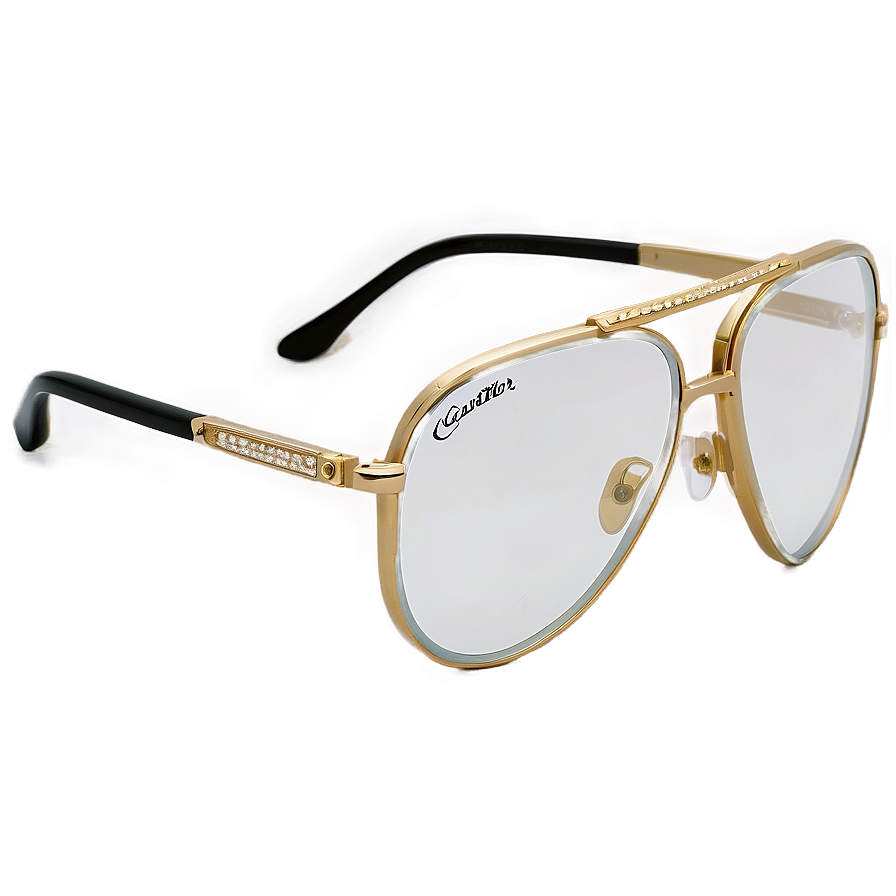 Cartier Panthere Glasses Png Kkn PNG Image