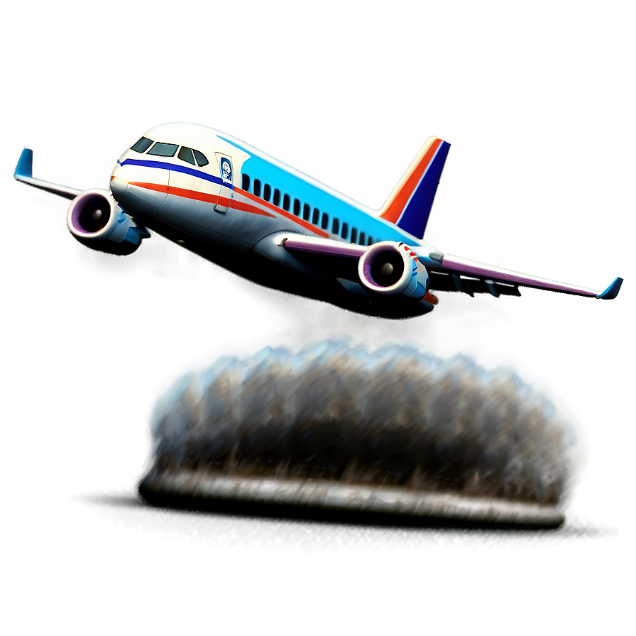 Cartoon Airplane Taking Off Png Kaa PNG Image