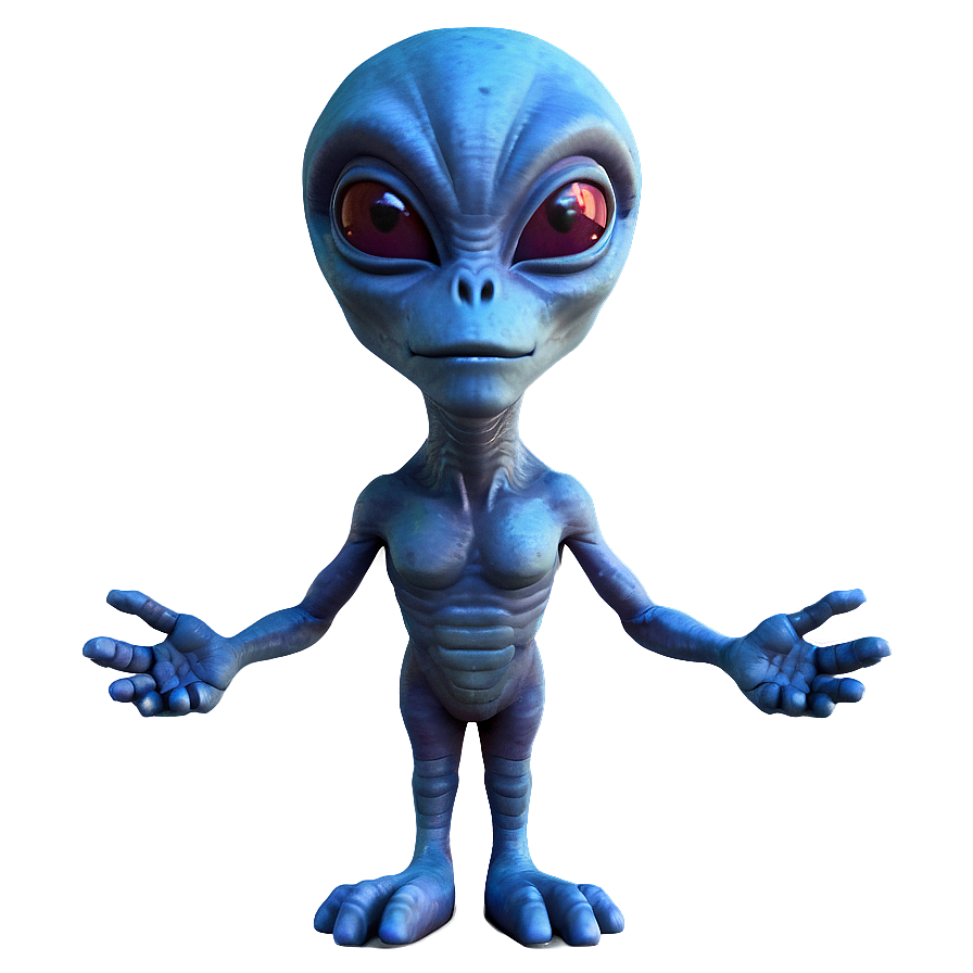 Cartoon Alien Character Png Juf10 PNG Image