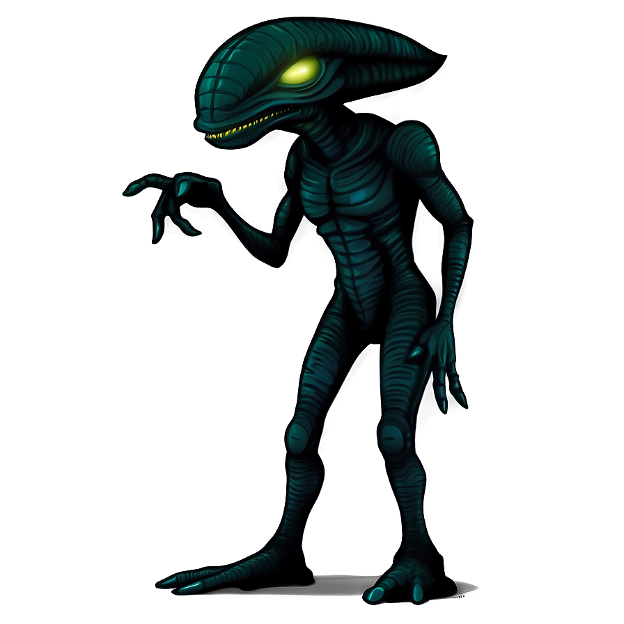 Cartoon Alien In Forest Png 06292024 PNG Image