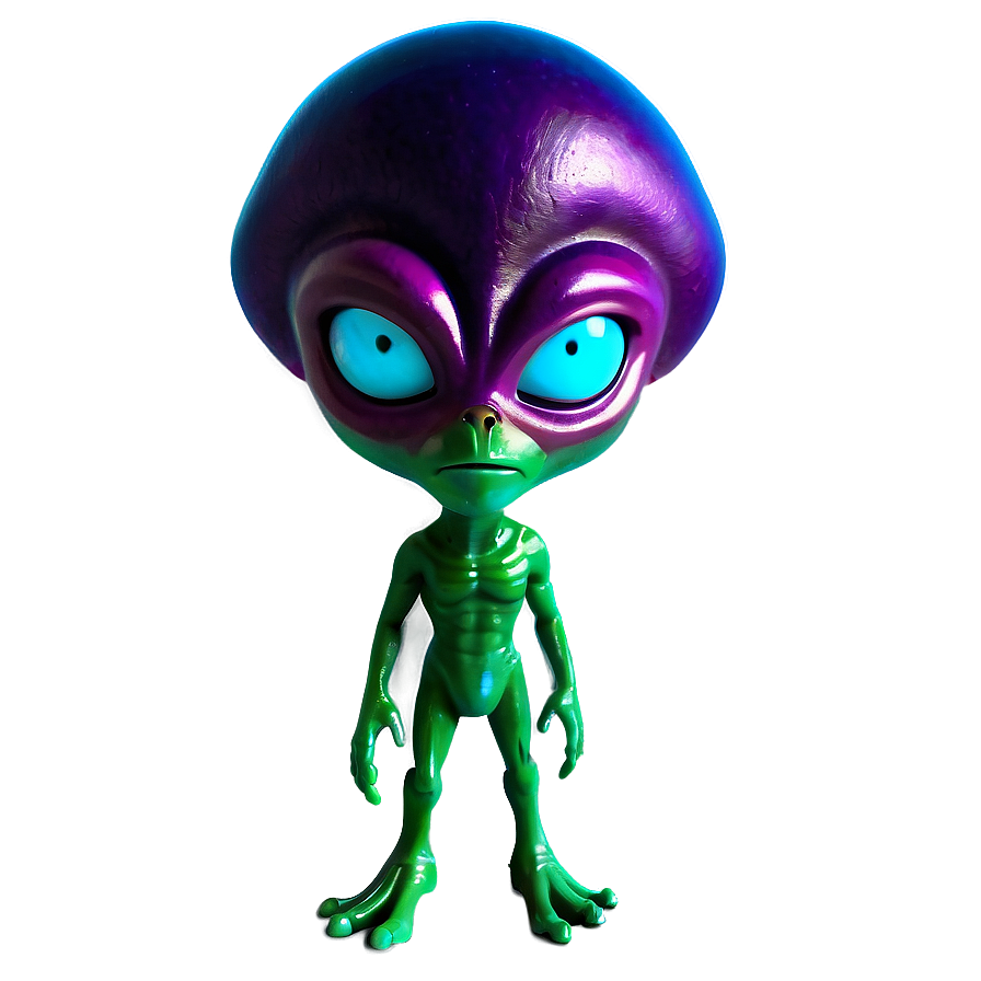 Cartoon Alien In Galaxy Png 06292024 PNG Image