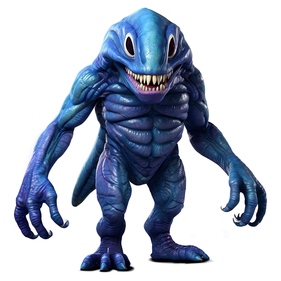 Cartoon Alien Monster Png Pjo58 PNG Image