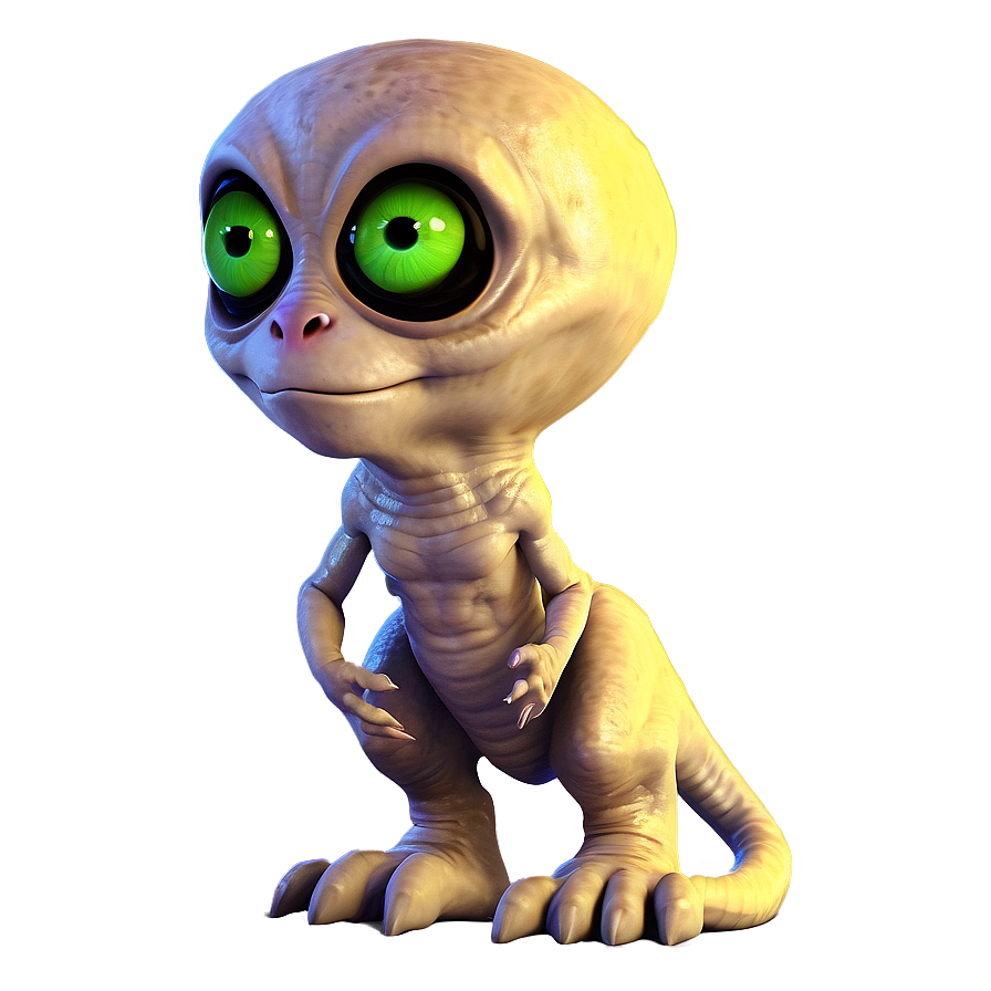 Cartoon Alien Pet Png Wvh PNG Image