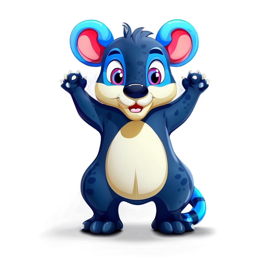 Cartoon Animal A PNG Image