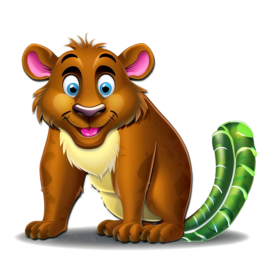 Cartoon Animals Png Qjd67 PNG Image