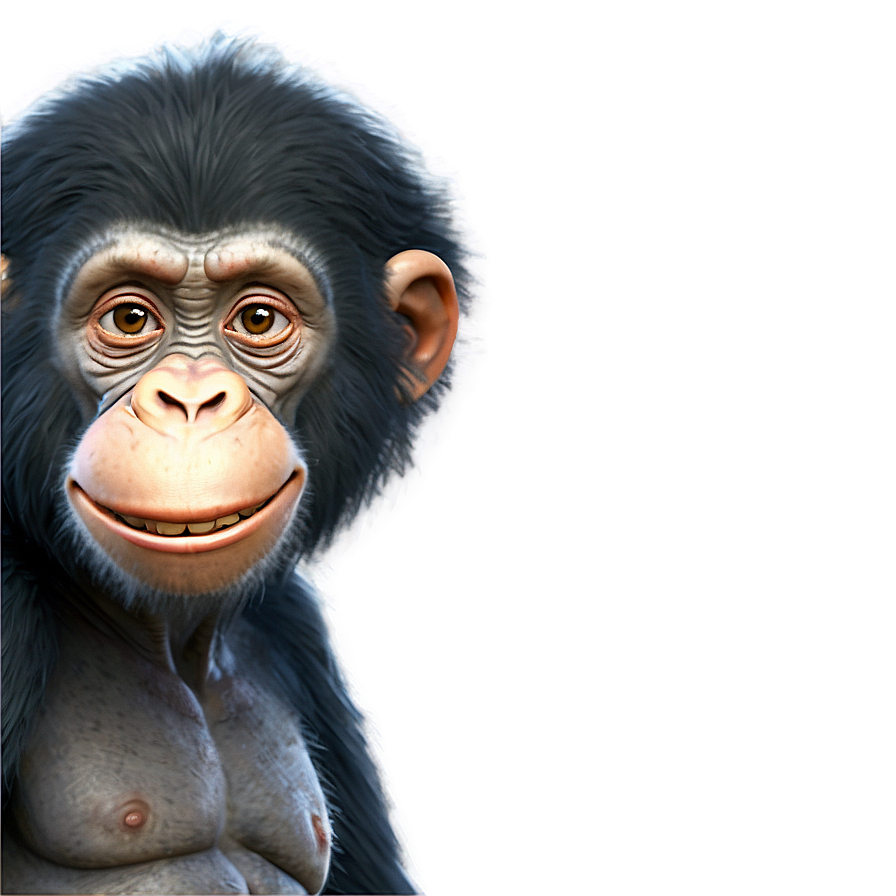 Cartoon Ape Character Png Dir54 PNG Image