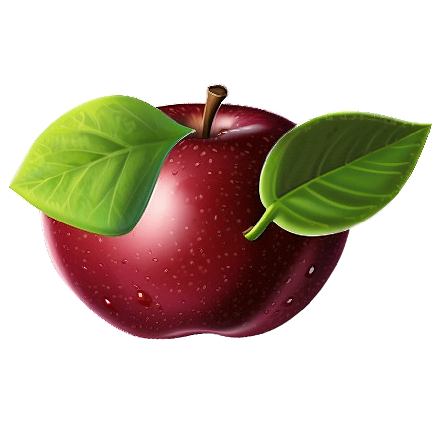 Cartoon Apple Png Uvf25 PNG Image