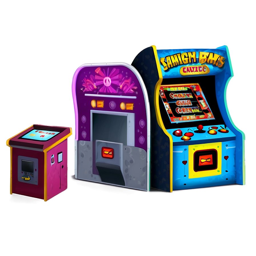 Cartoon Arcade Games Png 78 PNG Image