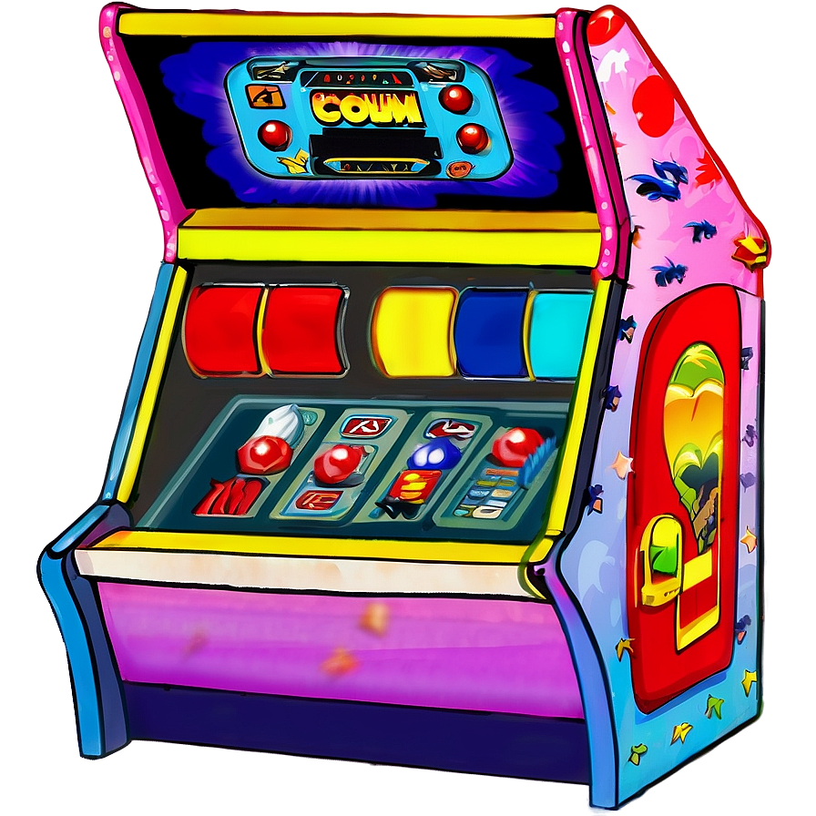 Cartoon Arcade Games Png Jym PNG Image