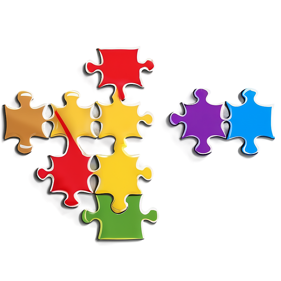 Cartoon Autism Puzzle Piece Png Uli92 PNG Image