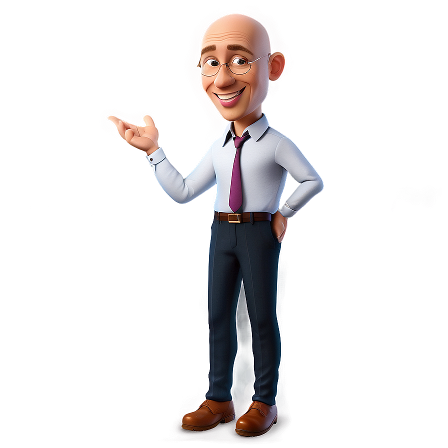 Cartoon Bald Guy Png Bog PNG Image