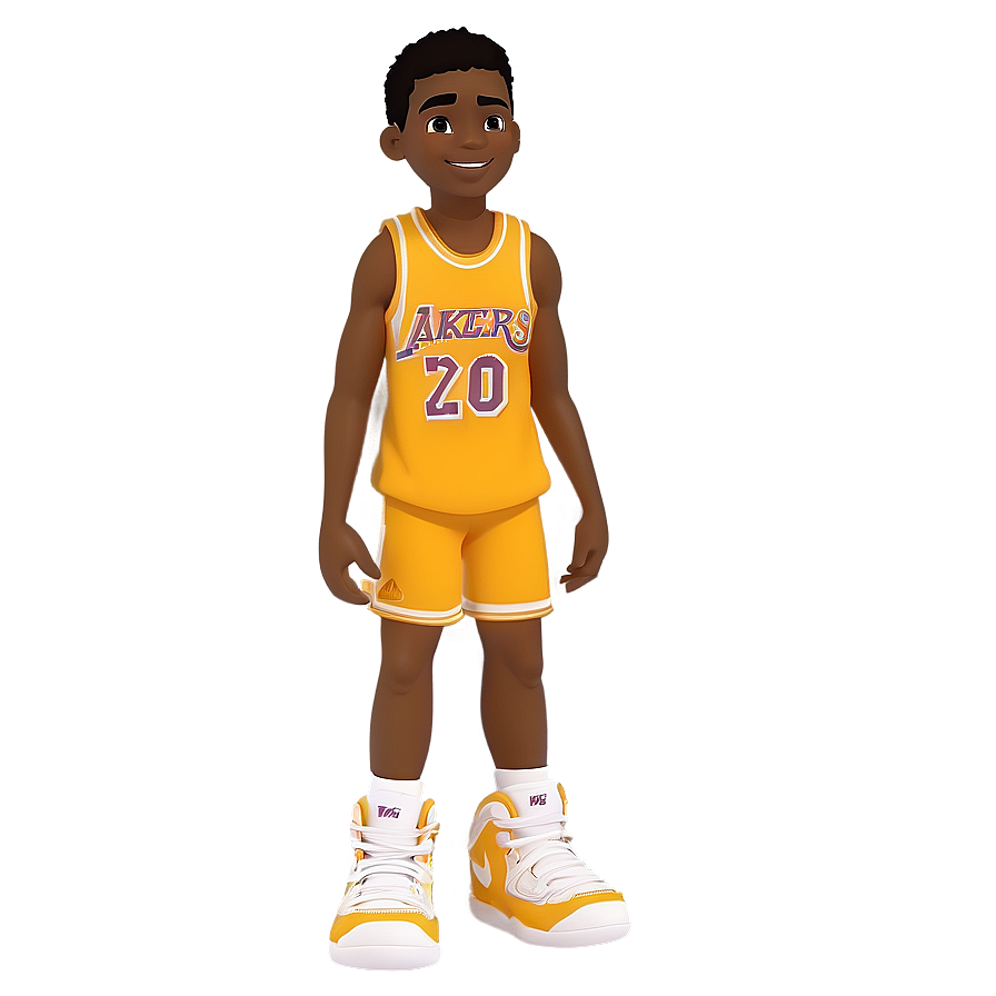 Cartoon Basketball Boy Png 80 PNG Image