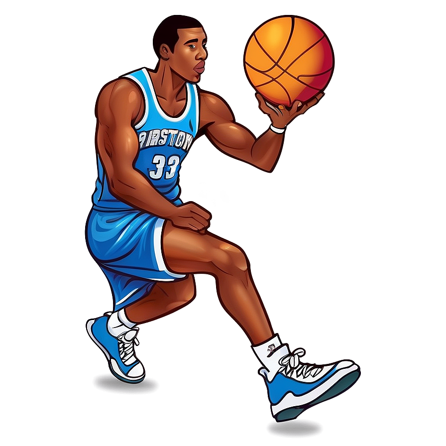 Cartoon Basketball Player Png Jit PNG Image