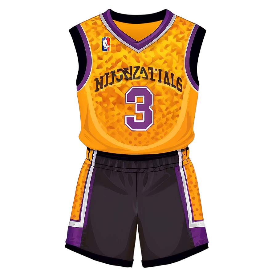 Cartoon Basketball Uniform Png Wrl PNG Image