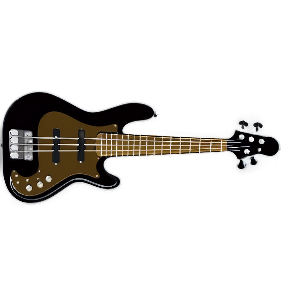 Cartoon Bass Guitar Png Lgm93 PNG Image