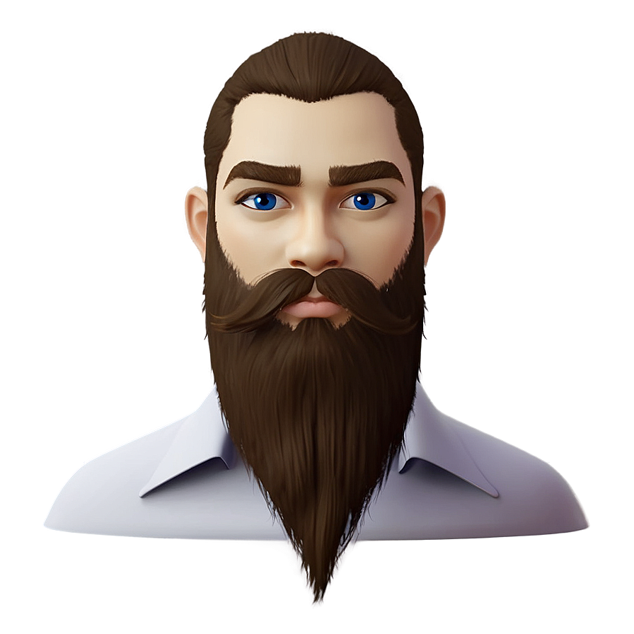 Cartoon Beard Avatar Png Sim PNG Image