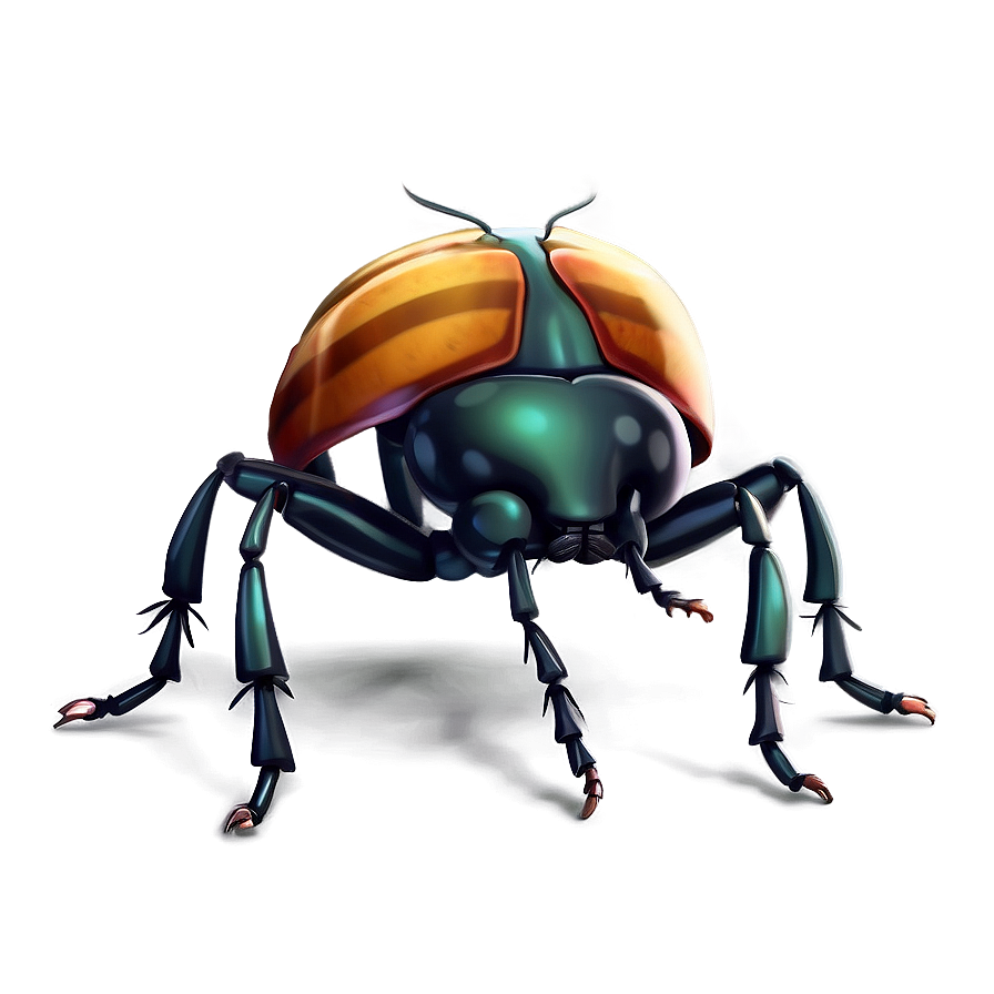 Cartoon Beetle Character Png Mnv45 PNG Image