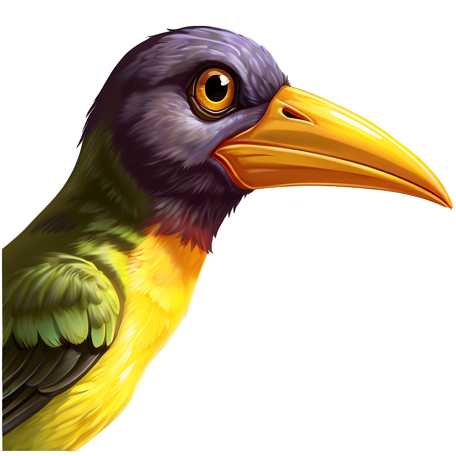 Cartoon Bird At Sunset Png Jvd15 PNG Image