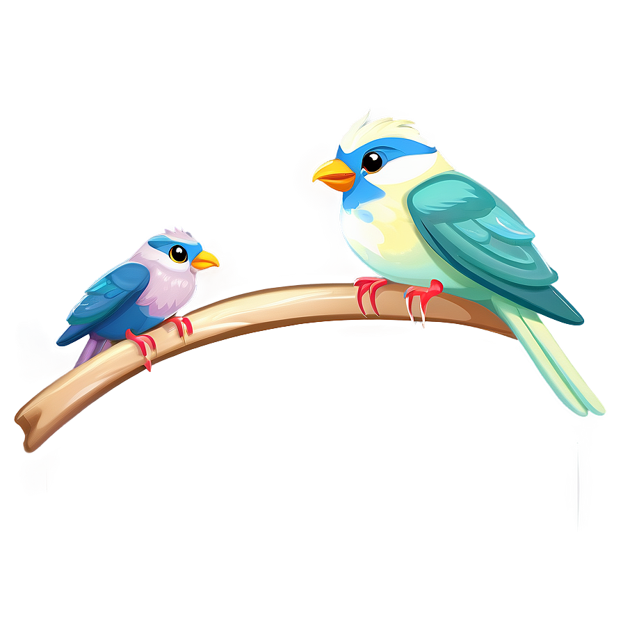 Cartoon Bird Family Png 06202024 PNG Image