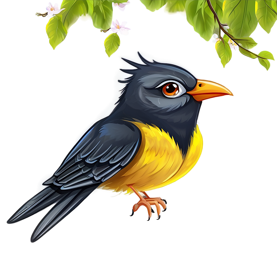 Cartoon Bird Flying Png Woj63 PNG Image