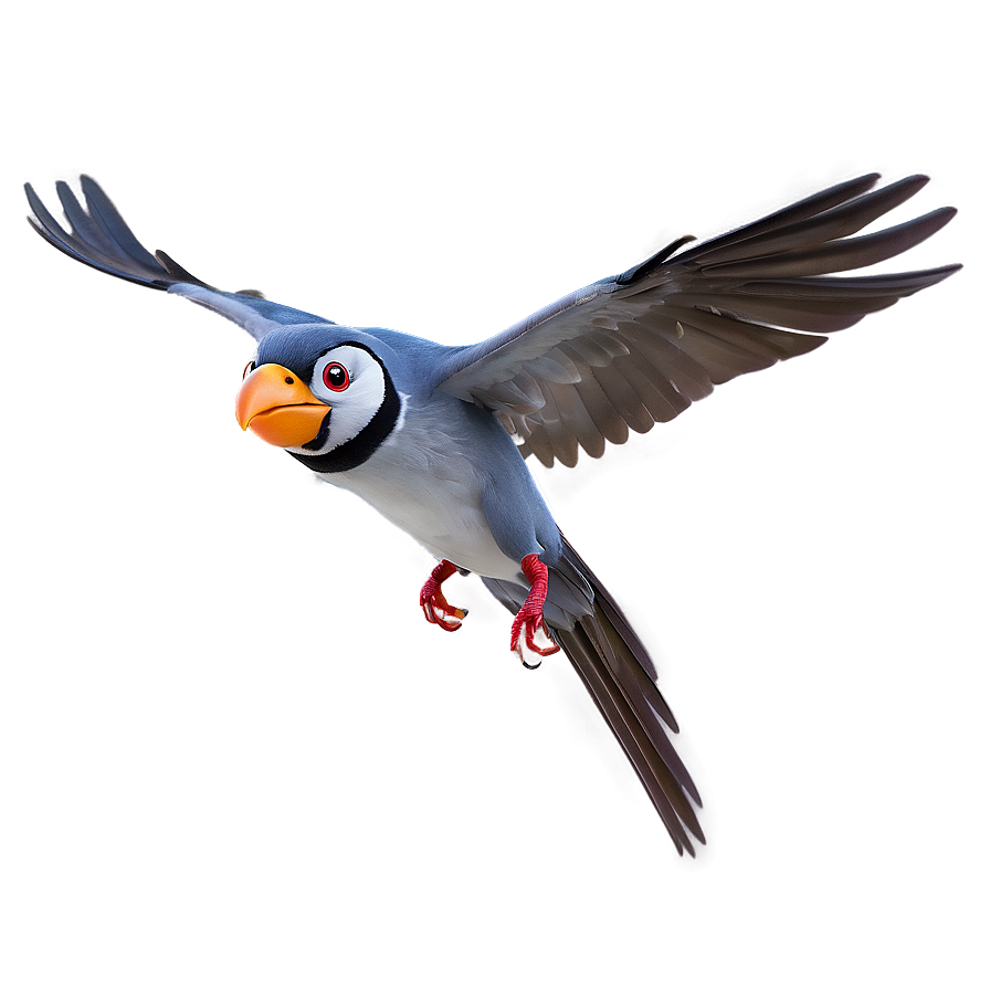 Cartoon Bird In Flight Png Aqm PNG Image