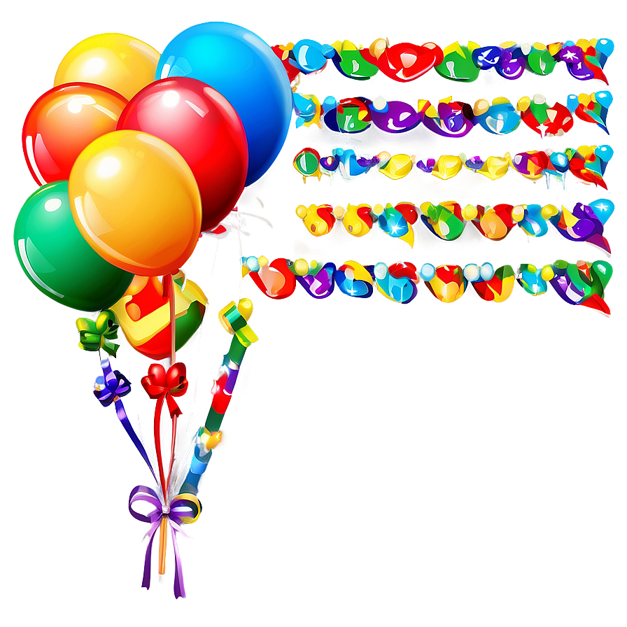 Cartoon Birthday Balloon Png 31 PNG Image