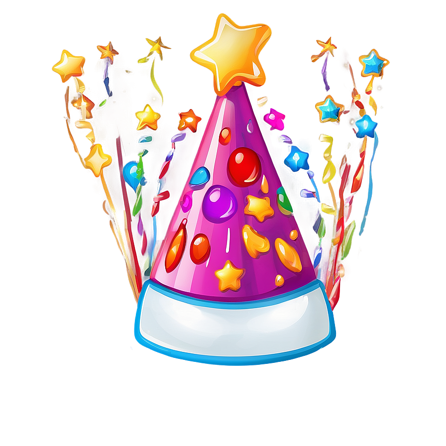 Cartoon Birthday Hat Png Cwm PNG Image