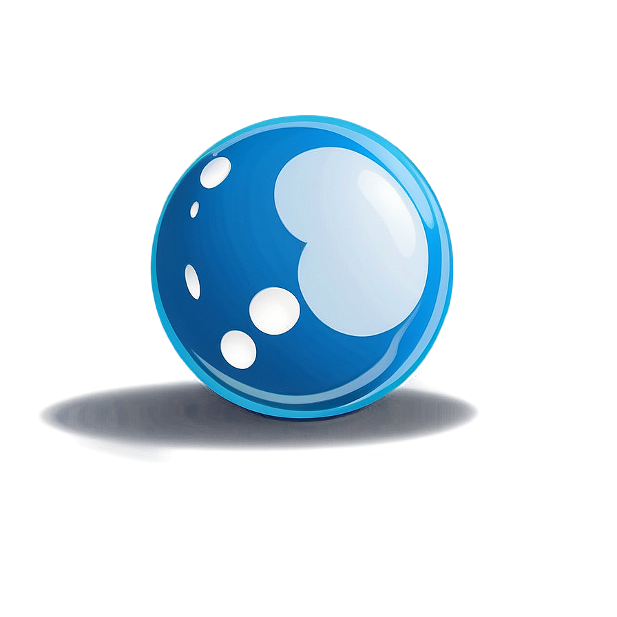 Cartoon Blue Ball Png Cvi PNG Image