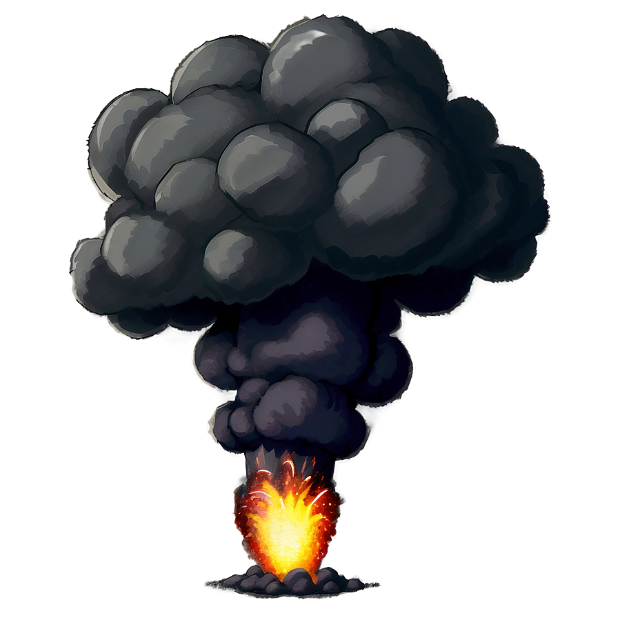 Cartoon Bomb Explode Png 06132024 PNG Image