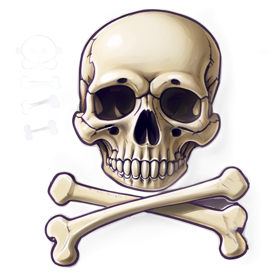 Cartoon Bones Png Xik46 PNG Image