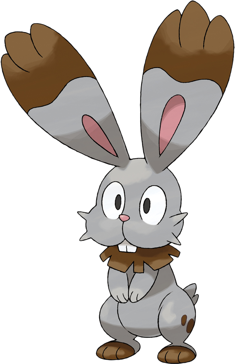 Cartoon Bunnywith Big Ears PNG Image