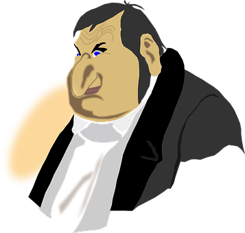 Cartoon Businessman Character Illustration PNG Image