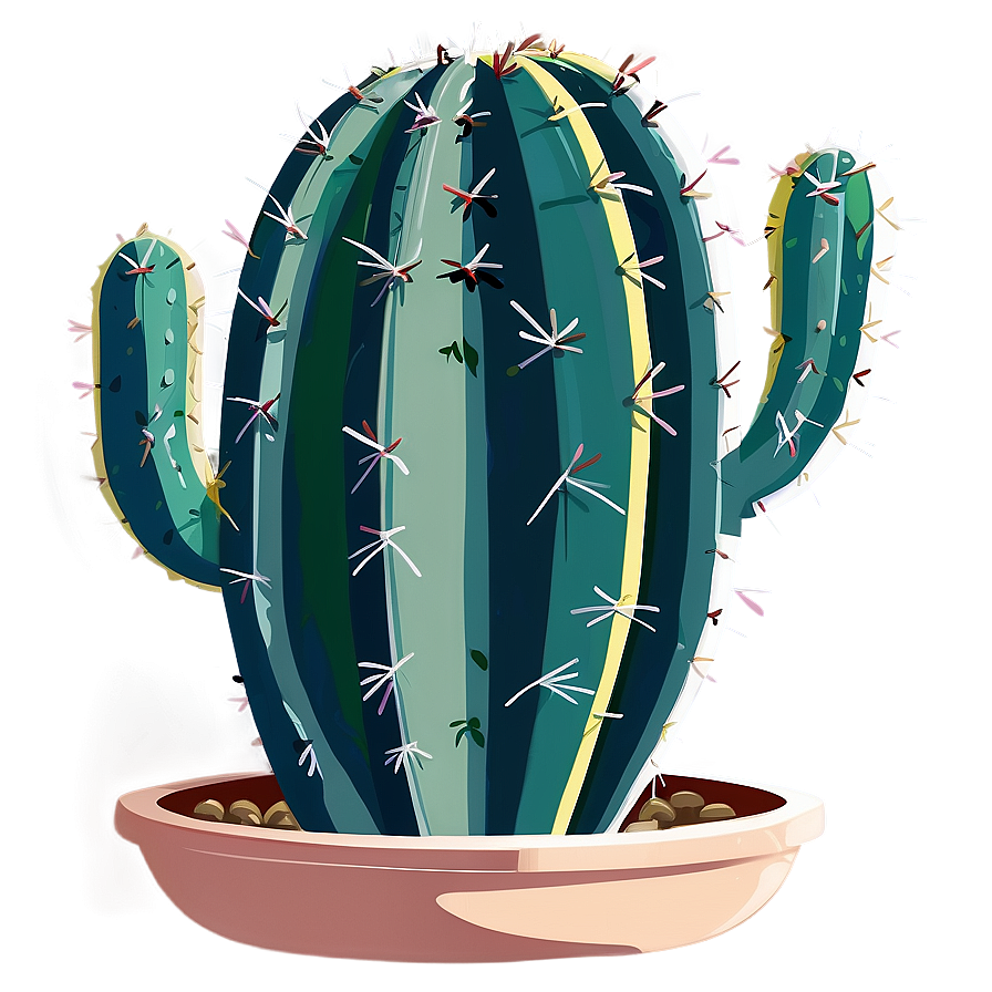 Cartoon Cactus Png 05032024 PNG Image