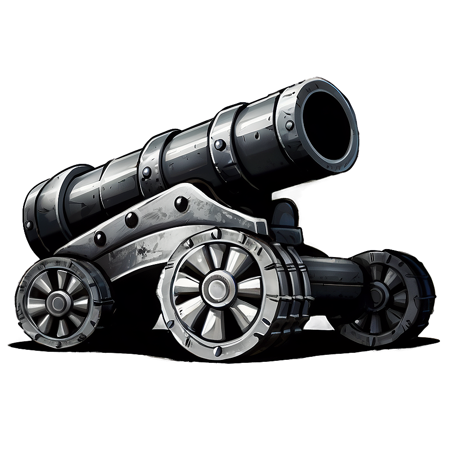 Cartoon Cannon Png Fnu PNG Image