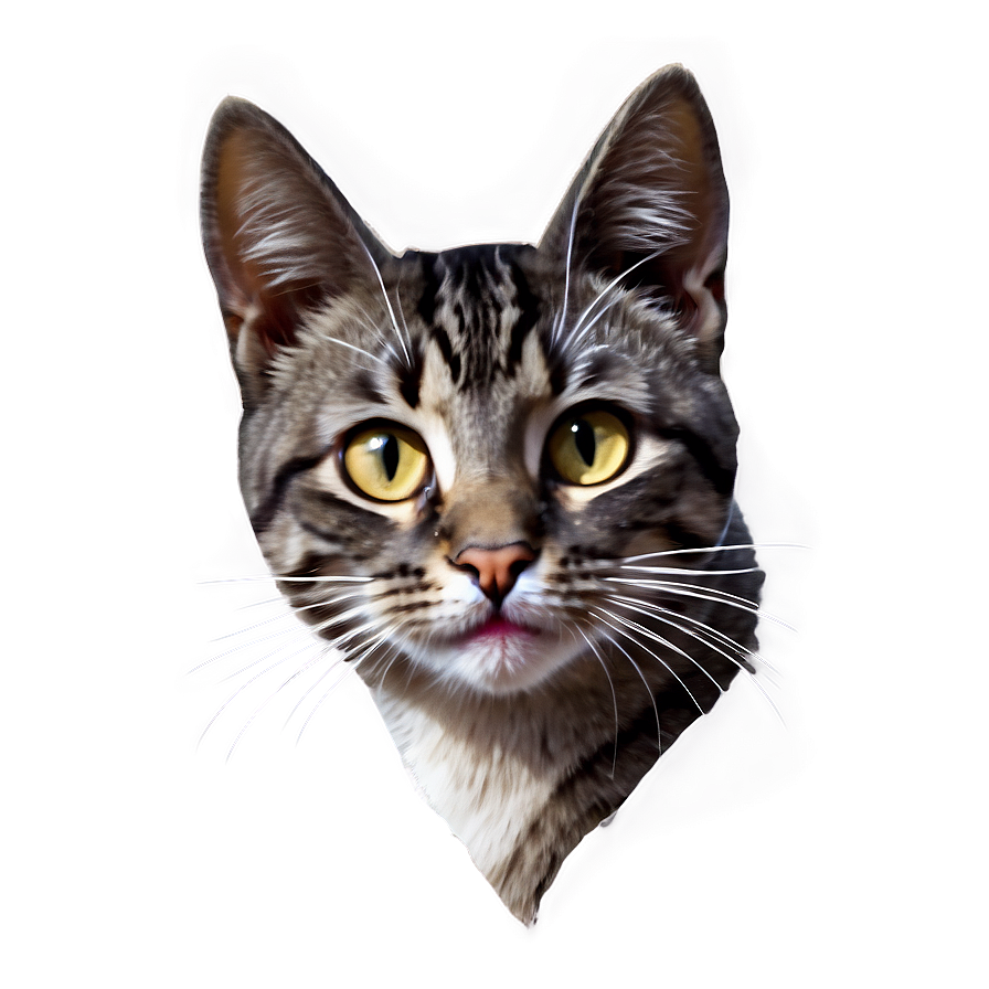 Cartoon Cat Head Graphic Png 64 PNG Image