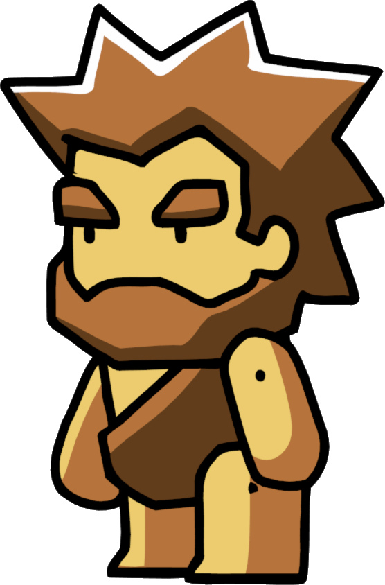 Cartoon Caveman Character PNG Image