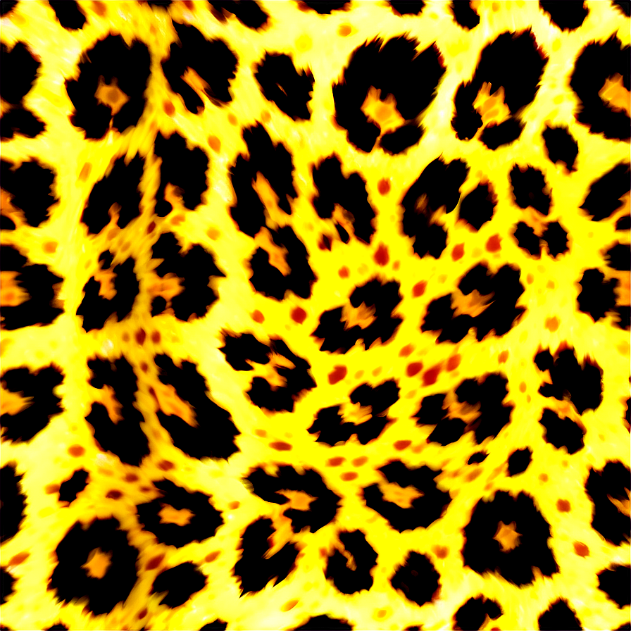 Cartoon Cheetah Print Fun Png Urx33 PNG Image