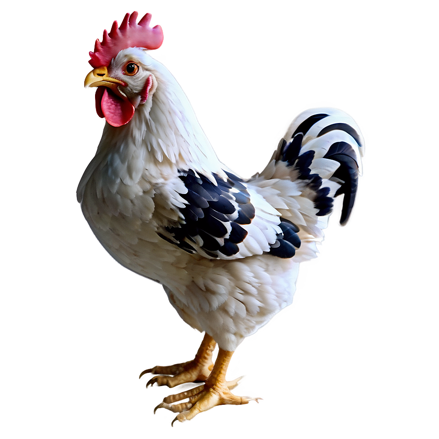 Cartoon Chicken A PNG Image