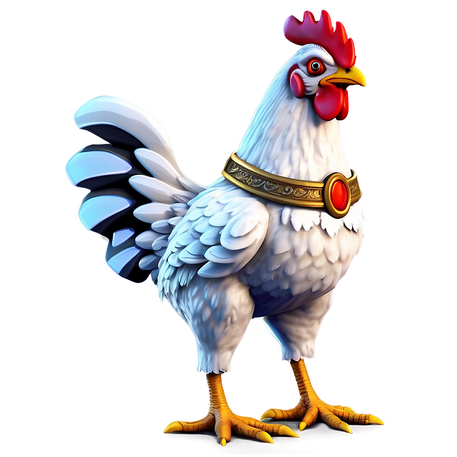 Cartoon Chicken Mascot Png Gvj64 PNG Image