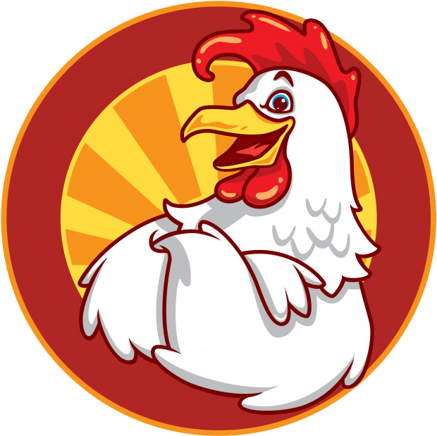 Cartoon Chicken Vector Illustration PNG Image