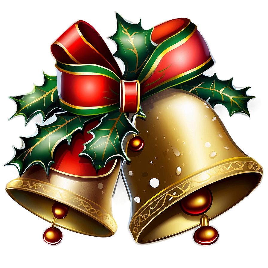 Cartoon Christmas Bells Png Naf40 PNG Image