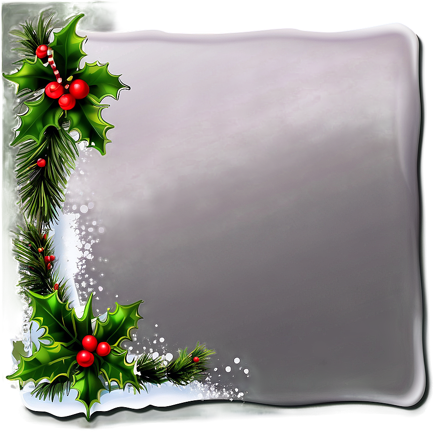 Cartoon Christmas Border Png 97 PNG Image