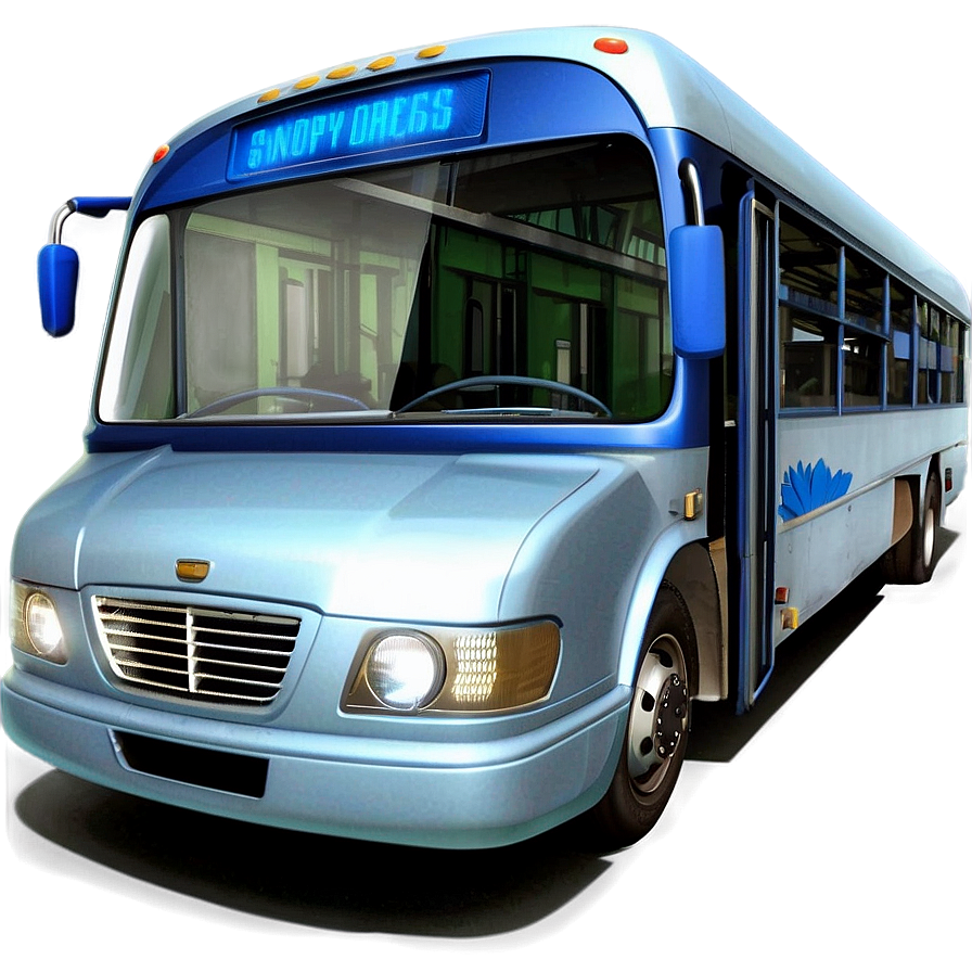 Cartoon City Bus Png 06272024 PNG Image